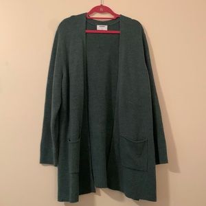 Old Navy, green cardigan XXL